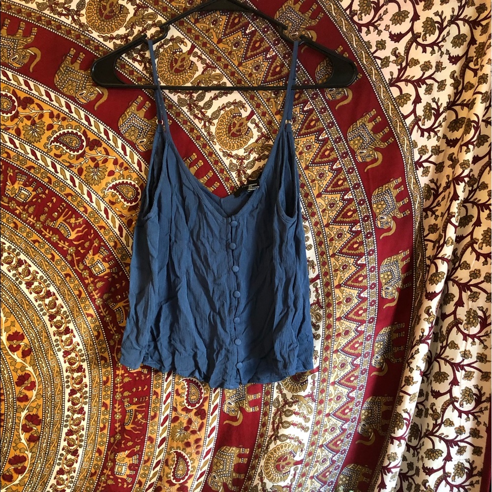 F21 button down tank